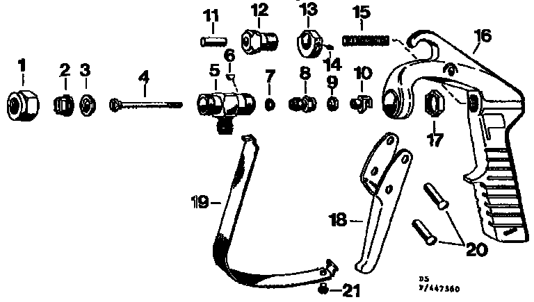 TRIGGER MAIN STEM ASSEMBLY