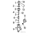 Craftsman 471461120 valve diagram