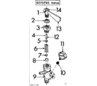 Craftsman 471461130 valve diagram