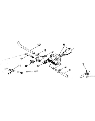 By-pas valve and pump assembly