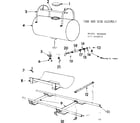 Craftsman 471462810 tank & skid assembly diagram