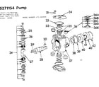 Craftsman 471462821 pump assembly diagram