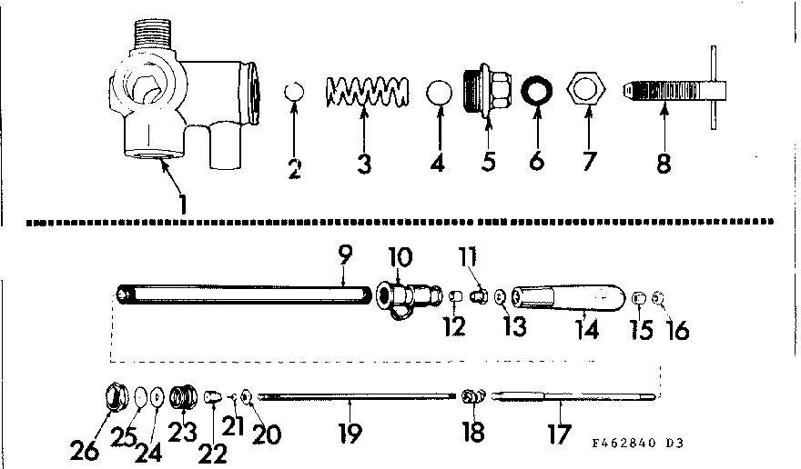 Bypass valve and spray gun