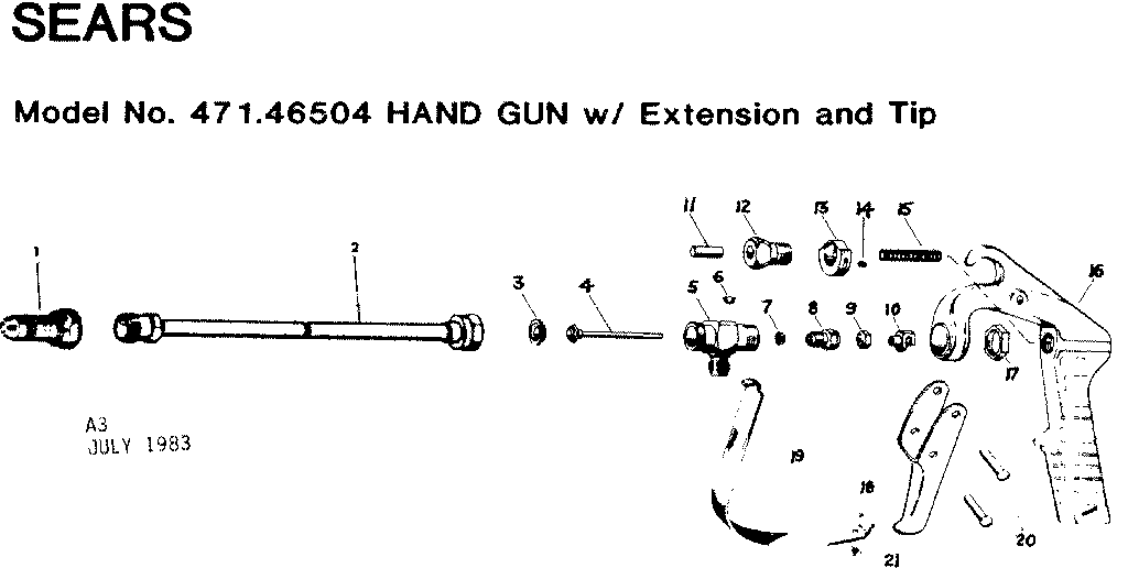 Extension and tip