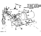 Fimco 3-112B engine and tank diagram