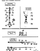 Regulator valve/tank fitting parts/strainer/spray gun
