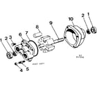 Craftsman 47147281 replacement parts diagram