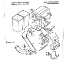 Craftsman 502249350 bin and chute assembly diagram