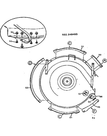 Discharge plate