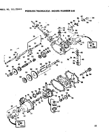 Peerless transaxle