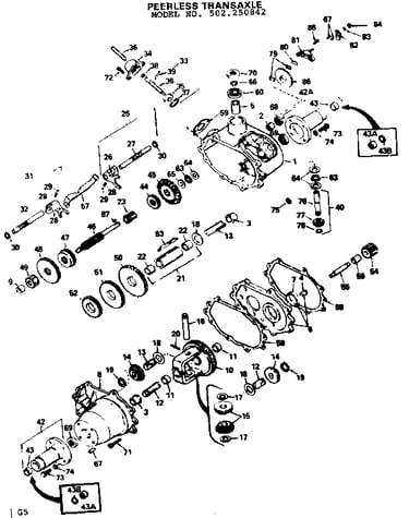 Peerless transaxle