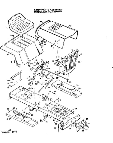 Body parts assembly
