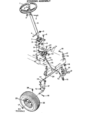 Steering assembly
