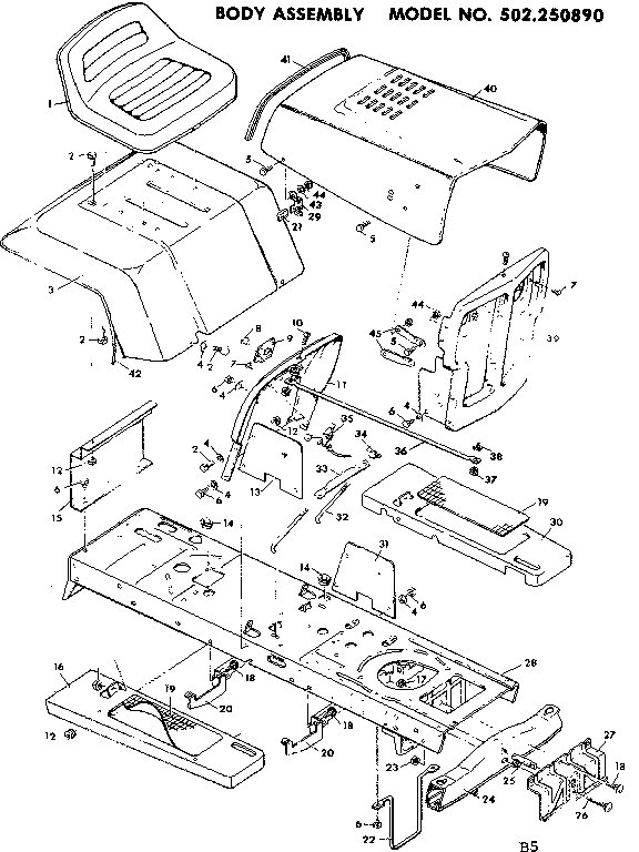 Body assembly