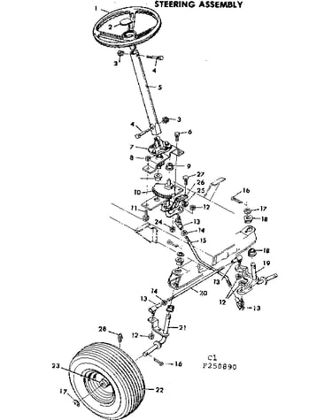 Steering assembly