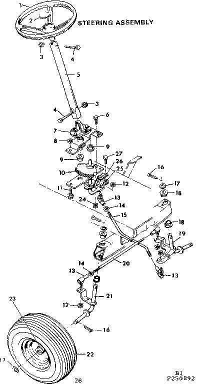 Steering assembly