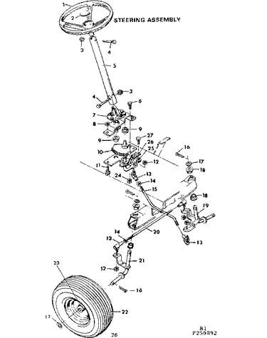 Steering assembly