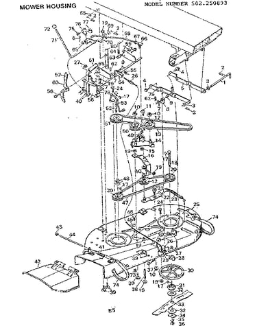 Mower housing