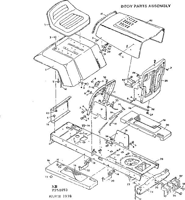 Body parts assembly
