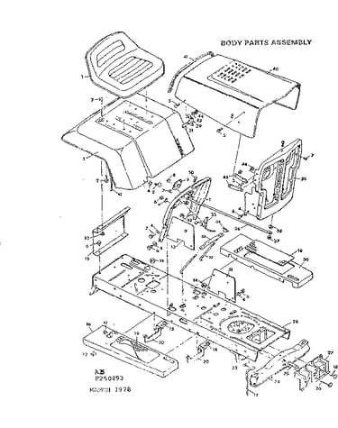 Body parts assembly