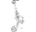 Craftsman 50225131 steering assembly diagram