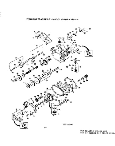 Peerless transaxle