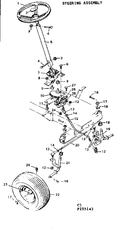 Steering assembly