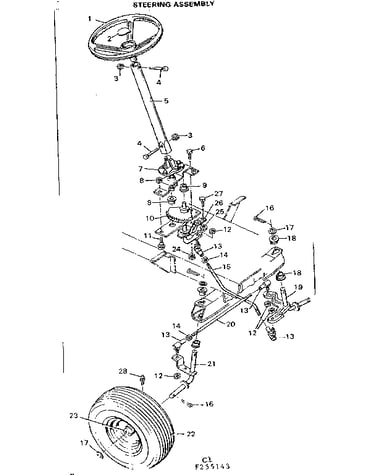 Steering assembly