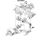 Craftsman 502255160 drive assembly diagram