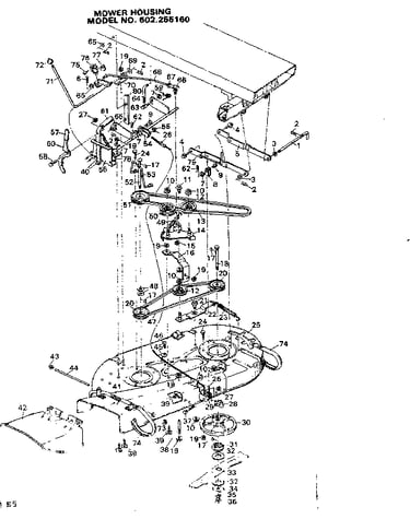Mower housing