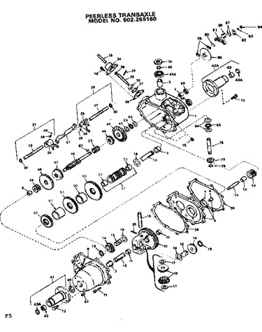Peerless transaxle