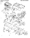 Body parts assembly 11 hp.