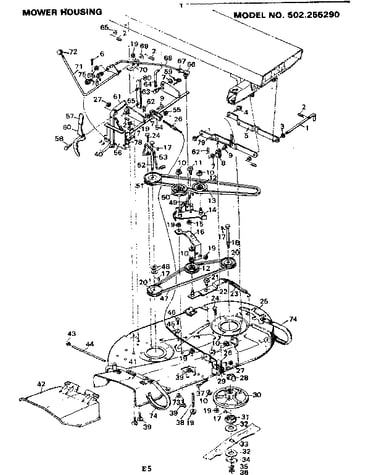 Mower housing