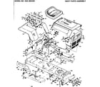 Craftsman 502255320 body parts assembly diagram