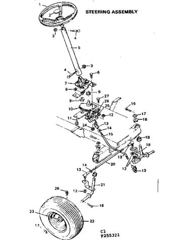 Steering assembly