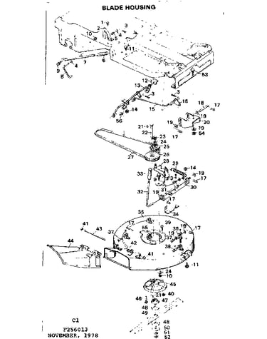 Blade housing