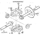 Craftsman 502256020 differential diagram