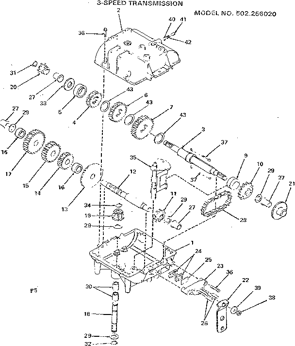 3-SPEED TRANSMISSION