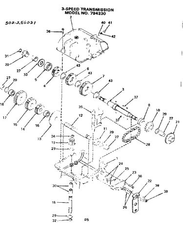 3-speed transmission