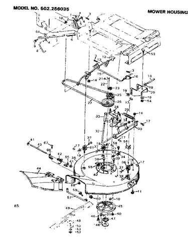 Mower housing