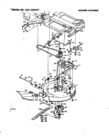 Mower housing