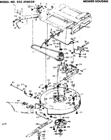 Mower housing