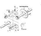 Craftsman 502256040 differential diagram
