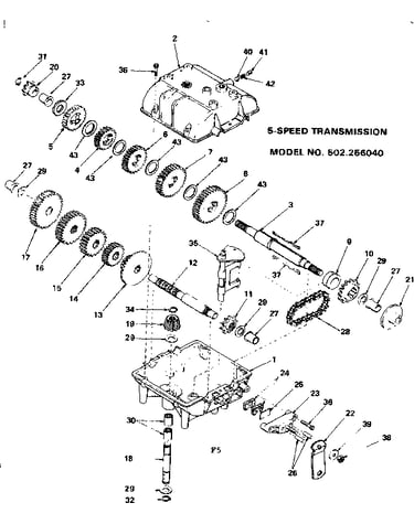 5-speed transmission