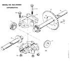 Craftsman 502256060 differential diagram