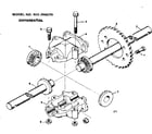 Craftsman 502256070 differential diagram