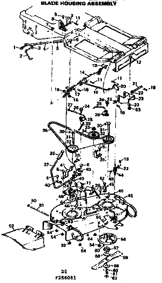 BLADE HOUSING ASSEMBLY