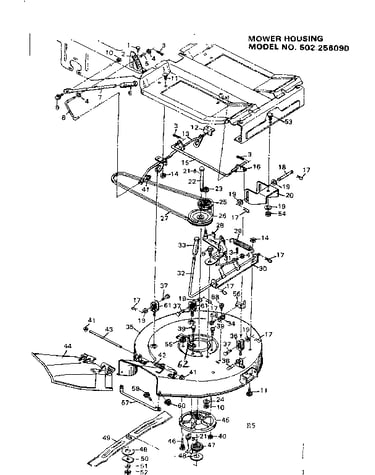 Mower housing
