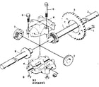 Craftsman 502256091 differential diagram
