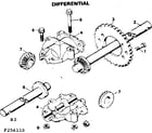 Craftsman 502256110 differential diagram